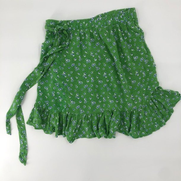 vokse op Sociale Studier Cape Grøn nederdel med flæser - Teenage tøj Pige - modepaabudget.dk